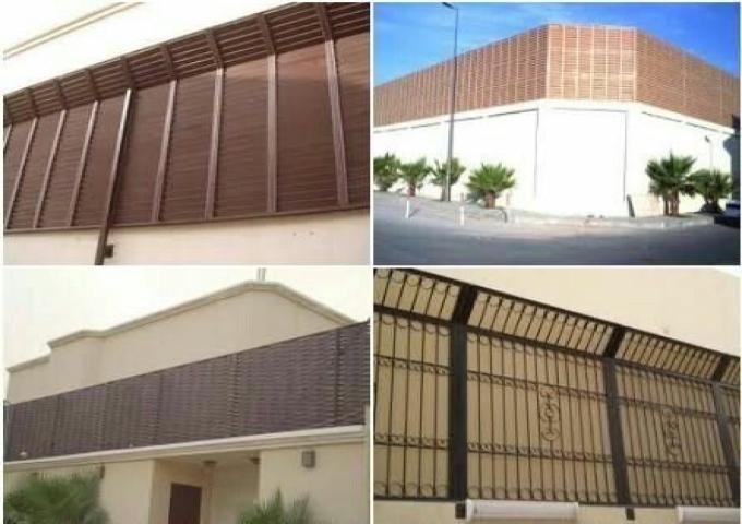 حداد سواتر شينكو حديد شرائح مجدول جميع اعمال السواتر في الرياض0508108682