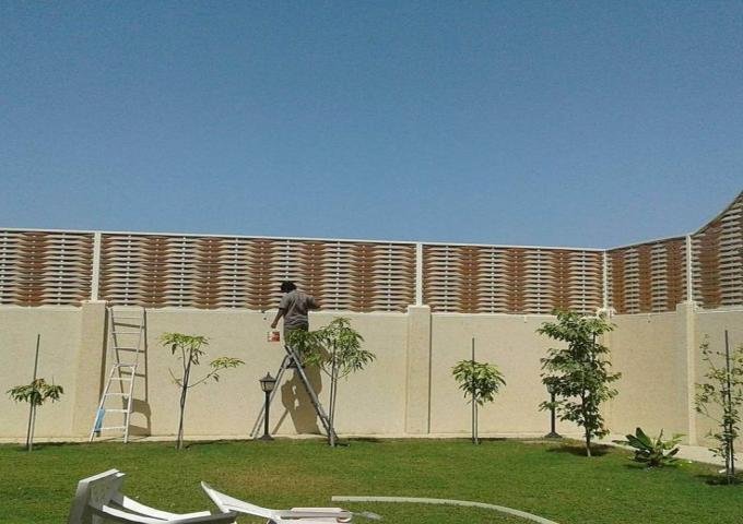 سواتر بتشكيل فخم حماية ممتلكات حي الحمراء